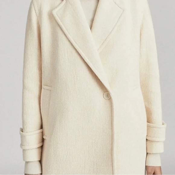 Reiss Oversized Skye Wool Coat - Picture 1 of 7